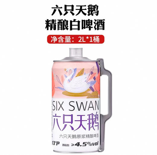 六只天鹅原浆精酿2L 商品图1