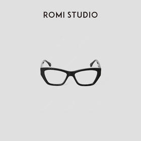 ROMI STUDIO“复古态度”极简高级感简约百搭黑框眼镜 RWCRP32882