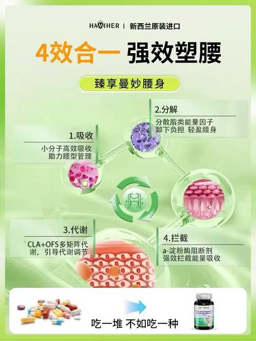 【清仓好价】哈米赫果蔬酵素复合压片糖果48g（0.8g*60片）（效期至25.11） 商品图2