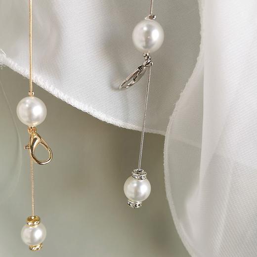 雀说链条细腰带女连衣裙腰链收腰夏季配饰配裙子珍珠百搭装饰腰带配件AL3375 商品图3