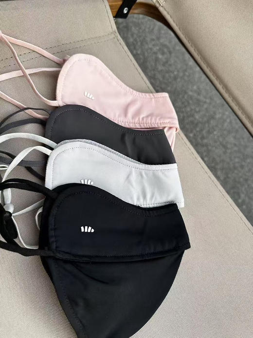 正品蕉下立体防晒口罩女护眼角3d软骨支撑防蹭妆面纱冰丝防紫外线面罩。四个色 商品图1