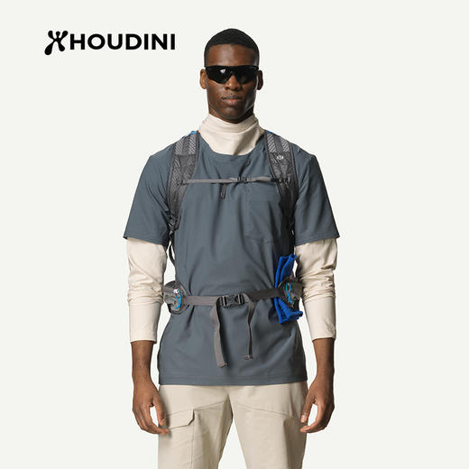 HOUDINI胡丁尼 Cover Tee 守护 男款户外舒适透气速干短袖840018 商品图6