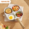 九阳 圆形四孔麦饭石色不粘蛋堡锅磁炉通用款煎蛋早餐三合一家用 商品缩略图1