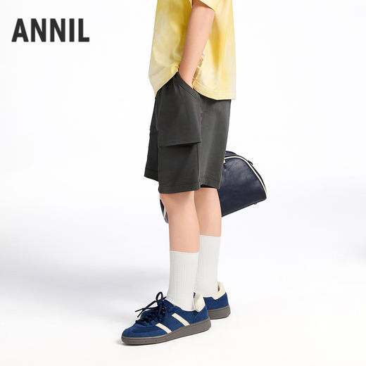 【实体店同款】男童全腰针织中裤夏季新款安奈儿童装AB526654 商品图2