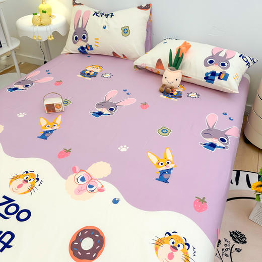 自然醒40支全棉床单单件100纯棉被单人1米2学生宿舍儿童1.5米枕套三件套JY 商品图11