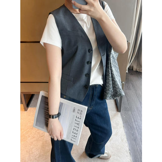 2504102   ther0y* 羊毛薄 马甲 商品图8