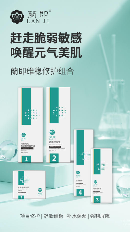 蘭即-屏障修护家族医用客装  免疫组化抗原修复缓冲液/细胞保存液/细胞培养基/导光凝胶/退热凝胶（客装） 商品图11