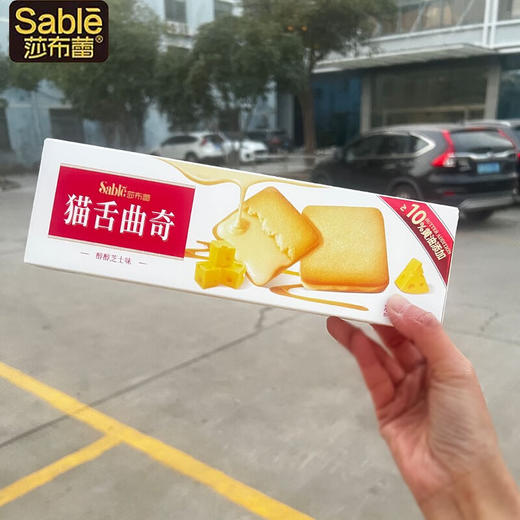 莎布蕾猫舌曲奇醇醇芝士味108g（盒装） 商品图1