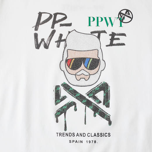 PP-WHITE 【T恤】 WTD012220039 商品图4