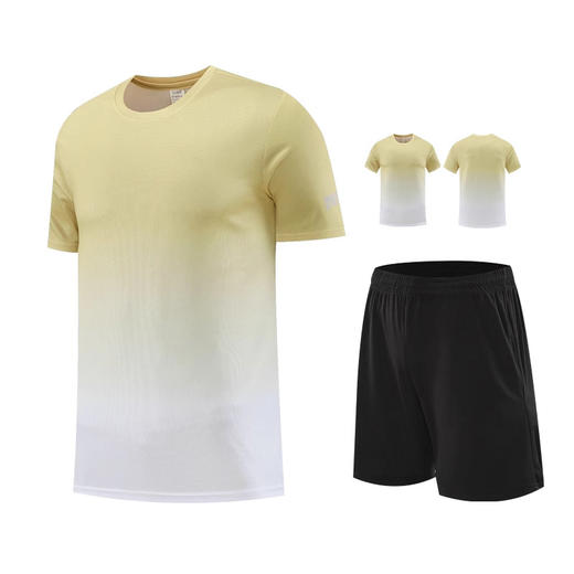 【49元/套】欧若风运动T恤男女夏季速干衣套装 薄款健身衣服篮球训练跑步套装 商品图10