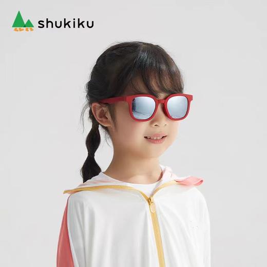 (包邮)shukiku儿童 折叠款 太阳镜 3-10岁25年新款（六种颜色） 商品图3