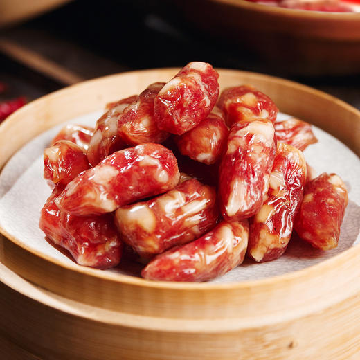 金字腊肠蜜汁小肉枣肠粒肠160g 广东风味粒粒肠原味风干广式特产 商品图1