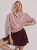 Varley - Calva Knit - Pale Mauve - 女装 - 半拉链卫衣 - 浅豆沙色 商品缩略图2