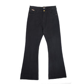 半身缘女裤 春季修身透气弹性微喇牛仔裤251202M10102793