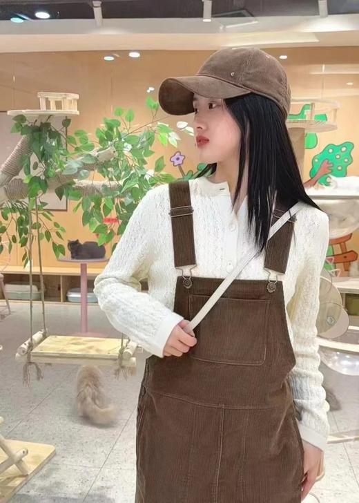 【高品质私服】【IC全棉灯芯绒背带裙】复古廓形 × 现代剪裁，重塑身形美学N1245-CC【无标出货 介意慎拍】 商品图3