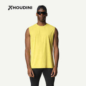 HOUDINI胡丁尼 Pace Air Tank 空速 男款户外透气轻量速干无袖背心860021