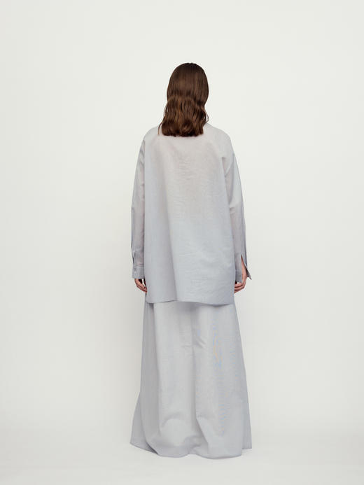 Ruohan 条纹丝绵经典衬衫 商品图2