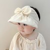 女宝宝遮阳帽大帽檐夏季薄款空顶帽婴幼儿太阳帽夏天外出防晒帽子 商品缩略图2