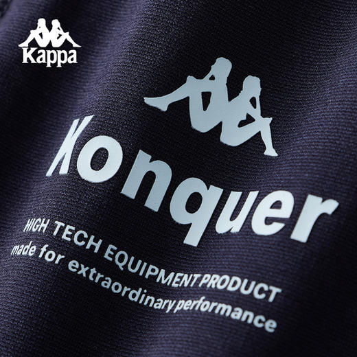 Kappa卡帕背靠背夏季运动长裤2025新款休闲直筒裤子女透气九分裤K0F42CJ43 商品图3