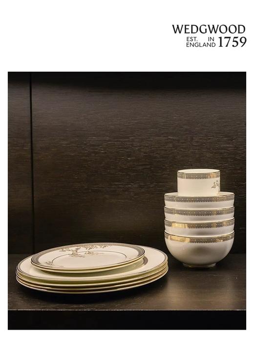 【WEDGWOOD】王薇薇VeraWang金色蕾丝骨瓷杯碟组咖啡杯碟 商品图2