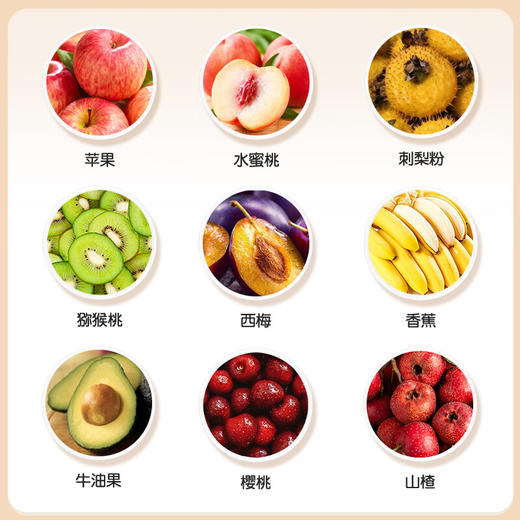 爷爷的农场冻干西梅水蜜桃山楂苹果原粒20g 商品图4