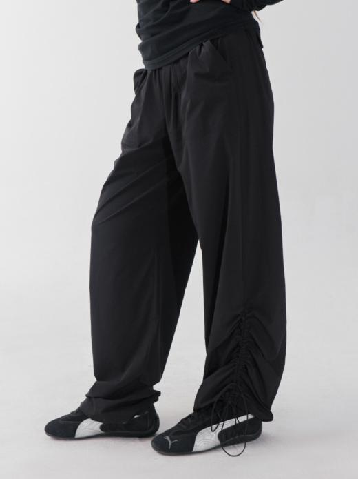 CryingCenter 降落伞抽绳训练运动薄款春夏轻便直筒长裤 哭喊中心 商品图0