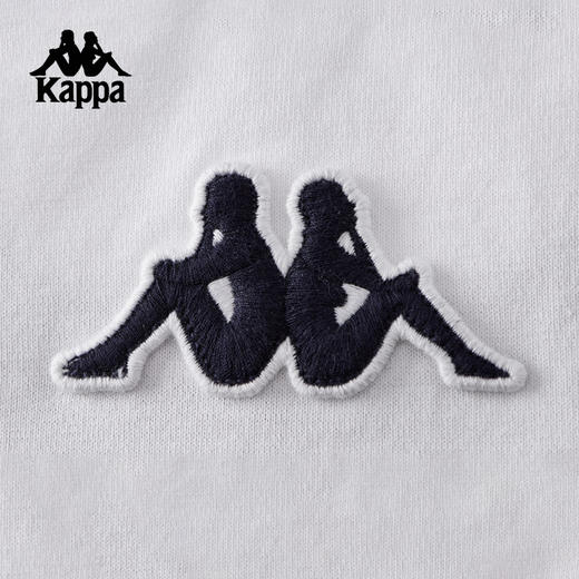 Kappa卡帕背靠背夏季2025新款运动短袖t恤男纯棉透气半袖休闲上衣K0F32TD04 商品图4
