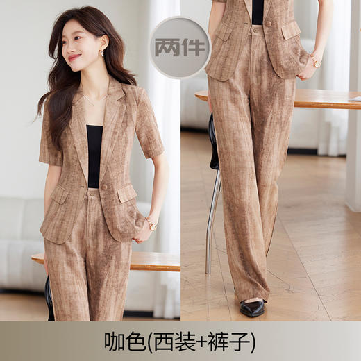 雀说夏季新款高级感通勤显瘦小西服AL8230 商品图8
