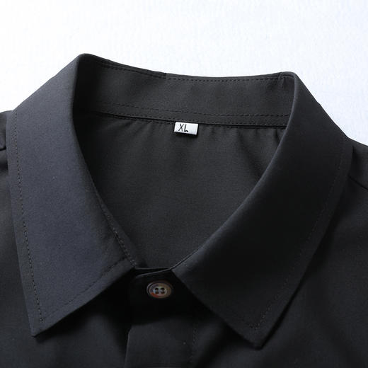 【DB】大依优型大码夏装多色短袖衬衫新款宽松免烫透气大码透气上衣半袖男士衬衣 商品图7