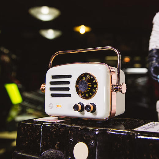 猫王收音机猫王音响旅行者2号手提智能网络音箱便携式小型音响无线蓝牙复古户外 商品图4