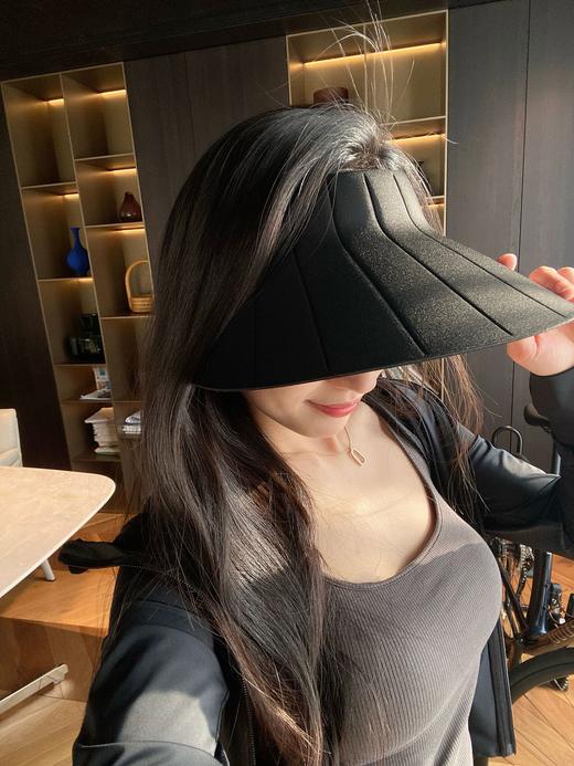 官网169！ 情侣款可折叠加大加宽遮阳帽UPF50防晒防紫外线凉皮空顶贝壳帽 商品图4