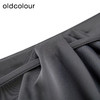 oldcolour夏季新款黑色时尚通勤优雅简约设计感半身裙女Q220609A1 商品缩略图2