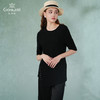 【两色可选】乔万尼冰丝打底针织衫女薄款小香风设计感圆领夏款中袖EI2M812 商品缩略图3