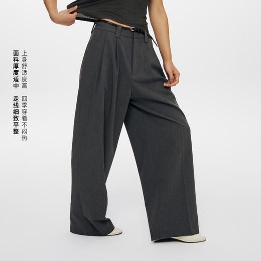 oneup双褶西裤 商品图0