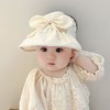 女宝宝遮阳帽大帽檐夏季薄款空顶帽婴幼儿太阳帽夏天外出防晒帽子 商品缩略图4