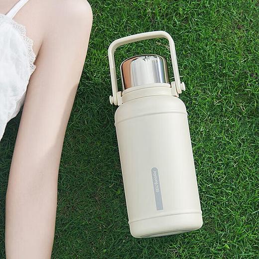 九阳保温大容量保温杯不锈钢家用泡茶旅行户外便携车载水壶学生 商品图6