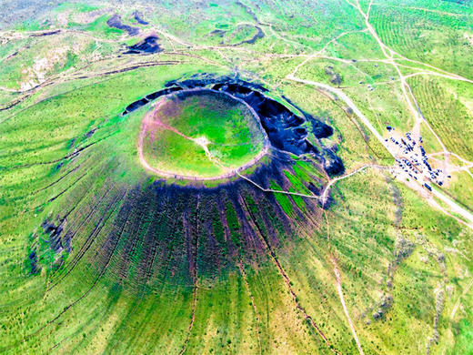 五一4日【徒个•沙漠火山】｜徒步四大地质奇观の涝利海-库布齐沙漠-杨家川峡谷-火山草原 商品图6