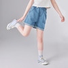 笛莎Deesha 童装女童裤子2025夏新款女童休闲卷边牛仔短裤 商品缩略图0