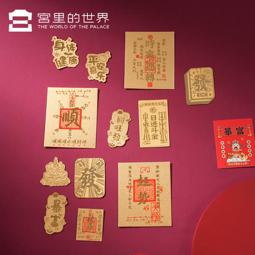 【手机贴】 好运足金金箔手机贴 商品图9