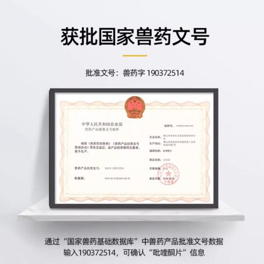 【积分兑换】雷米高体内驱虫打虫药宠物体内吡喹酮片(驱虫一粒清）6片 商品图2