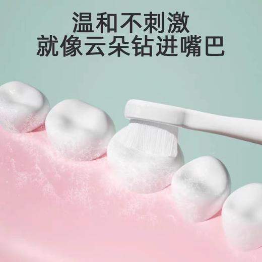 【科学防蛀，护齿联盟~】比得熊儿童牙膏 含氟防蛀益生菌按压式140g牙膏 温润配方 安心呵护-QQ 商品图2