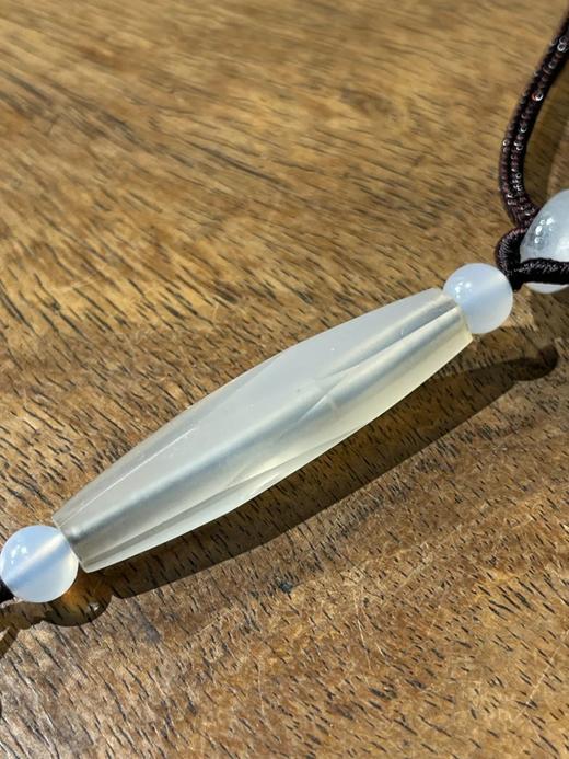 鱼脑冻玛瑙多角橄榄珠，顺丰包邮 商品图11