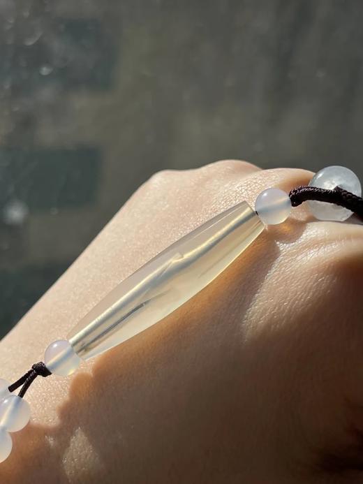 鱼脑冻玛瑙多角橄榄珠，顺丰包邮 商品图6