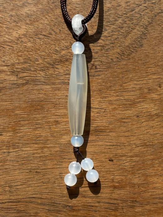 鱼脑冻玛瑙多角橄榄珠，顺丰包邮 商品图10