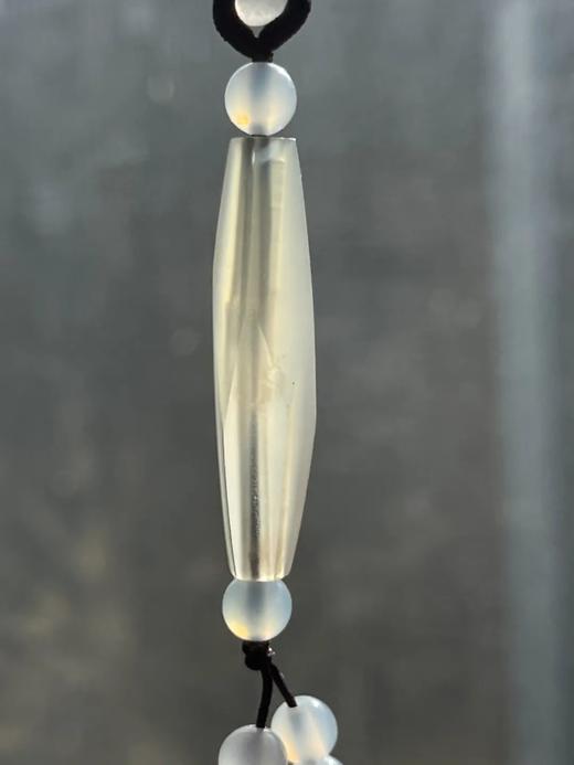 鱼脑冻玛瑙多角橄榄珠，顺丰包邮 商品图2