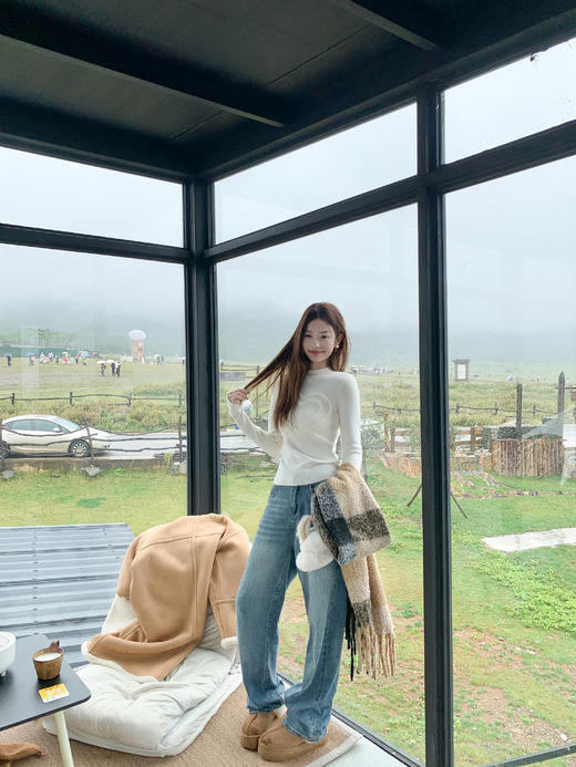 <曾小咸推荐>2.9现货秒杀 ！微信超特价！半高领修身针织衫 日常149.99 立减70 秒杀79.99！！ 商品图8