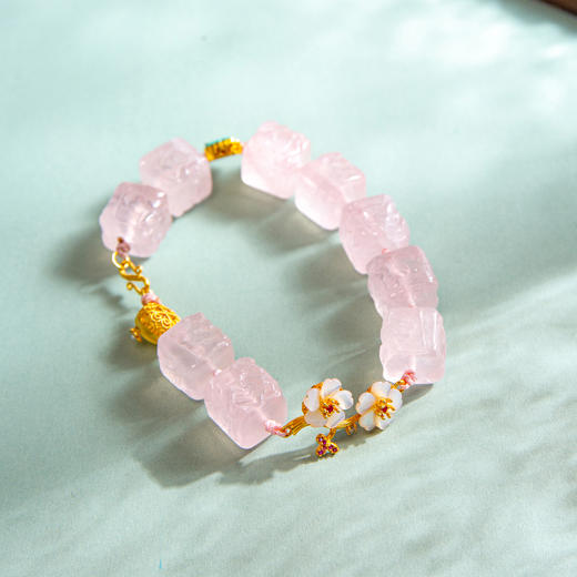 【手串】福蝶桃花手串 商品图3