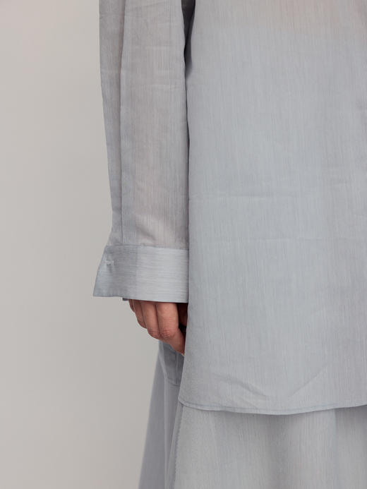 Ruohan 条纹丝绵经典衬衫 商品图4