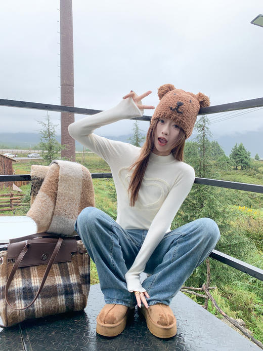 <曾小咸推荐>2.9现货秒杀 ！微信超特价！半高领修身针织衫 日常149.99 立减70 秒杀79.99！！ 商品图7