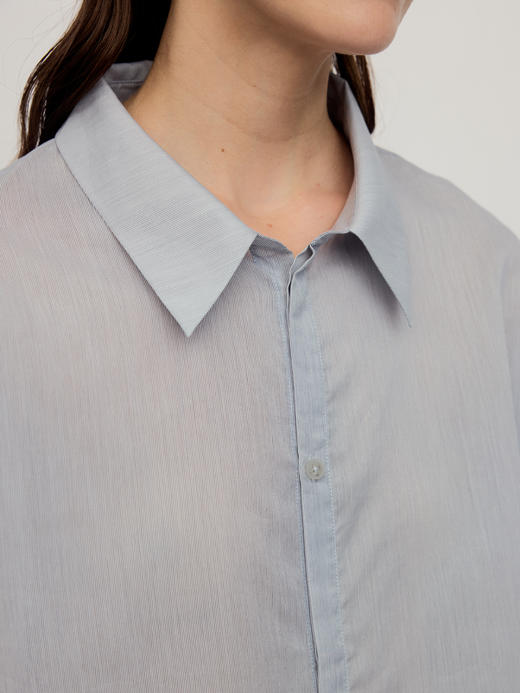 Ruohan 条纹丝绵经典衬衫 商品图3